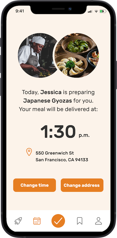 Omnifood app screenshot for meal planning, photo 3